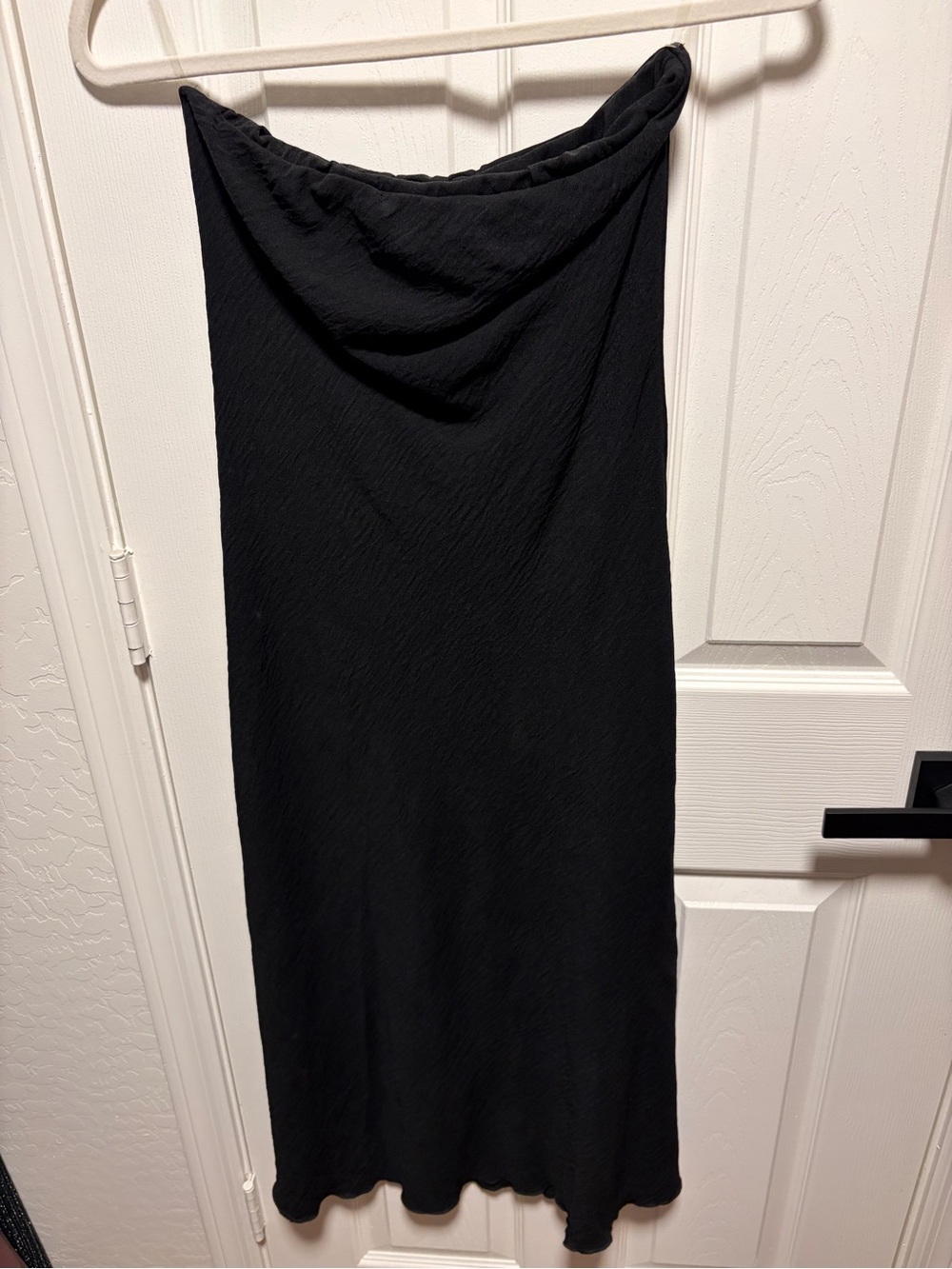 See you Monday LBD strapless - Sleek Draped Waist